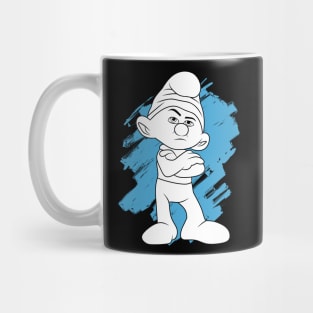 grouchy smurf Mug